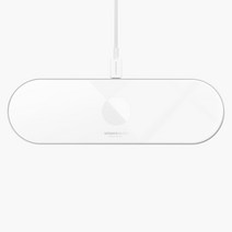 독일 본마엘렌 아우라홈 3in1 고속 무선 충전기 충전독 스테이션 아이폰 아이팟 애플워치, 화이트