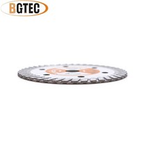 전동 핸드그라인더 BGTEC-다이아몬드 터보 톱날 1 개 3 인치/Dia75mm 미니 그라인더 화강암 콘크리트 벽, 한개옵션0