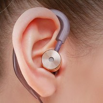 오버이어 착용 이어폰 가이드, 오렌지