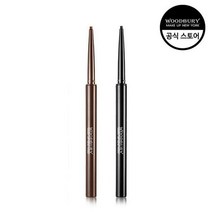 우드버리 크리미 젤 슈퍼 슬림 아이라이너(0.12g), 색상:Brown, 단품