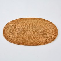모던하우스 라탄 타원형 식탁매트 30X40cm WO0420017, 사진참조