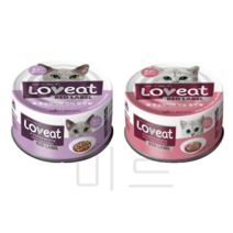 사조 러브잇 블랙라벨 고양이 간식캔 160g ( 연어&헤어볼 + 맛살 ) 혼합, 연어&헤어볼 3개 + 맛살 3개, 혼합10개