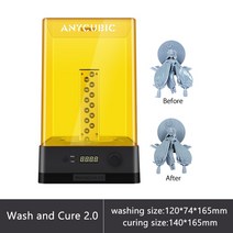 ANYCUBIC-LCD 3D 프린터 Photon Mono X 4K/Mono 6K UV 수지 프린터 M3 MAX 터치스크린 세척 및 경화 3d, 08 Wash Cure 2.0