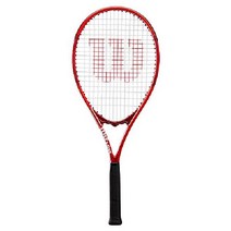 윌슨 Wilson Tour Slam 테니스 라켓 - 그립 크기 3 4 8 quot 회색 녹색, 레드, 그립 3 - 4 8분3인치