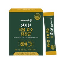곡물 발효 효소 역가수치 탄수화물 단백질 분해효소 아밀라아제 프로테아제 함유, 스프링타이거, 1박스, 30포