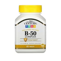 21세기 B-50 복합체 서방정 50mg 60정 비타민B군 고약사