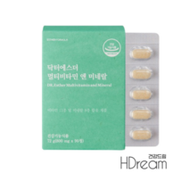 여에스더 멀티비타민 앤 미네랄 비타민 무부형제 HD 에스더 종합비타민, 여에스더 멀티비타민  800mg 90정 12개