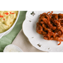 무뼈닭발250g + 오돌뼈200g 세트 술안주 매운맛 직화 불맛