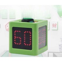 게임 딜러 홀덤 타이머 데일리 마작 전자 시계 포커, 충전식 배터리 모델 화이트, (충전식 배터리 모델) 화이트