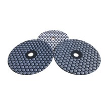 대리석연마6인치 150 MM 블랙 연마 다이아몬드 패드 및 청소 화강암 돌 콘크리트 대리석 샌딩 디스크, 09 1000_01 6 inch  150 MM
