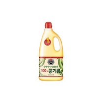 백설 콩기름, 1.8L, 5개