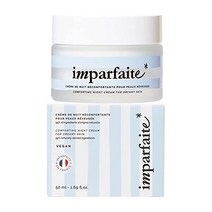 Imparfaite - 꿈꾸는 피부를 위한 나이트 크림 피부에 수분과 영양을 공급 시어 버터 + 코코넛 유기농 알로에 베라 주스 95% 성분 천연 유래 50 ml