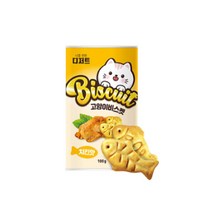 너를위한디저트 고양이 캣닢 비스켓 닭 100g, 3개, 치킨맛