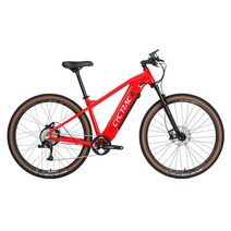 배달 전기자전거 속도 알루미늄 전기 보조 산악 자전거 . 전원 디스크 브레이크, 03 빨간, 02 Speed-48V-350W-10Ah