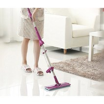 자취생 원룸 자취방 무선 회전 물걸레 청소기 밀대 자동 빗자루 무동력, 블루