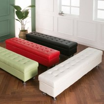 에보니아 레오 벤치쇼파의자 1800, 레드