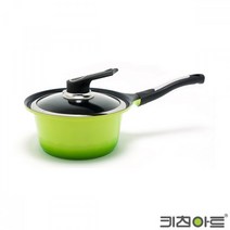 에이치에스컴퍼니 에이치에스컴퍼니 양수라면냄비 우동냄비 옛날냄비 업소용전골냄비 국물용냄비, 옵션선택 키친아트 세라믹냄비S 18cm 편수 통주물냄비