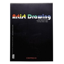 [응다팔아6279] 화방미술용지 아트드로잉 크로키북 제도마카패드 아이디어북 미술크로키북, ★★옵션확인必 세르지오 스케치북 4절 16매 Drawi, ★★단일상품