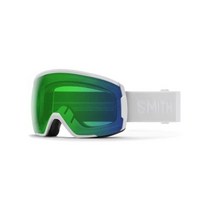 Smith 스미스 옵틱스 프록시 남녀공용 스노우 윈터 고글, White Vapor, ChromaPop Everyday Green Mirro