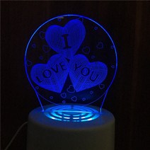 3D 모기퇴치등 usb광촉매 모기퇴치기 무음자조명 가정용 모기잡기 회사 경품, 사랑 (모기 킬러)
