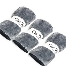 JENUS 버핑타올3장 왁싱 폴리쉬 세차수건 물기제거, 3개