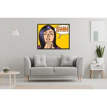 아테네액자 팝아트 SHH (인테리어 거실 그림 액자 CP197), 40x50인치 (127.0X101.6cm), 원목 캔버스액자(클래식)