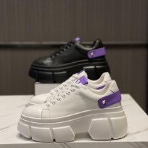 제이콥홀릭 단독판매 여성 키높이 스니커즈 오버솔운동화 7CM 키높이