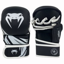 MMA 전투 블랙 트레이닝 스페어 장갑 타이거 무에장갑 무에격투 글러브 산다 패드 박스 태권도 권투, 04 VENUM white_03