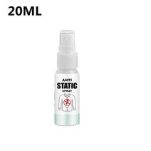 뿌리는다리미 30ml 정전기 방지 스프레이 정전기 제거제 스프레이 오래 지속되는 주름 방지 가정용 화학 물질 정전기 방지 스프레이, 1개 20ml