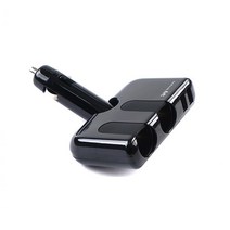 2구 포트 다이렉트 실리콘 USB 슬림 소켓 차량잭 어댑터 하이패스 멀티탭 배터리충전 편의용품