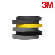 실리콘작업 코킹공사테이프 12mm 5p 페인트칠테이프, 색상_흑색