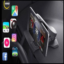 곰스카 벤츠E220d 거치대 차량스마트폰거치대 데쉬보드집게거치대 회전폰거치대2종, 프리앵글 거치대, 1개