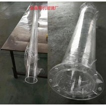 아크릴 원형 원통 관 투명 플라스틱 플렉시 유리 라운드 배럴 백 커버 펀칭 연마 실험