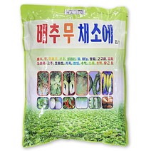 배추무비료 1KG(20평용) - 배추 무 채소에 비료 밑비료 배추썩음병 무썩음증 예방 토양살균제 비료, 배추무채소에1KG (1봉)
