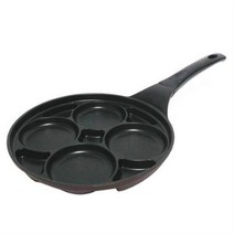 키친아트 금상첨화 4구 멀티 에그팬, 지름 27 x 높이 3.3 cm, 2개