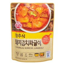 오뚜기 청주식 돼지김치짜글이 (2인분) 450g