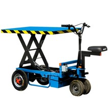 농업용운반차 전동 리프트 축산업 다목적 손수레 구루마 운반차, 120x70 500kg 1.5m상승 850W