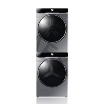 삼성전자 올인원컨트롤 그랑데AI 드럼세탁기 WF23T9500KP 23kg+건조기 DV16T9720SP 16kg 방문설치, WF23T9500KP, DV16T9720SP, 이녹스