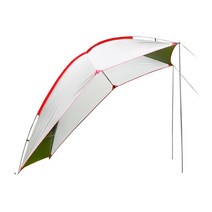 보편적인 차 차양 태양 대피소 차양 자동 닫집 여행 바닷가를 위한 3/4 사람, 2.4x2x1.9m, PU, 아미 그린과 베이지
