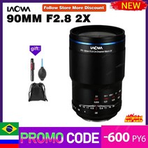DSLR렌즈 카메라 렌즈 Venus Optics-Laowa 90mm f/2.8 2x 울트라 매크로 APO 소니 E 캐논 RF 라이카 L 니콘 Z, for Canon RF, 01 for Canon RF