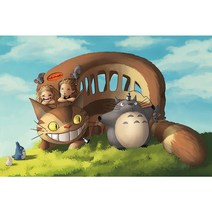 이웃집토토로 캐릭터 직소퍼즐 지브리 애니 굿즈 집콕 생활 스트레스해소 친구 가족 선물용, 토토로-06, 520피스