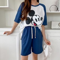 [겟잇미] 츄두리 데일리 캐릭터 반팔 반바지 set (8855013)