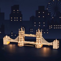 [영문판] [ROBOTIME][DIY wooden] TG412 타워 브릿지