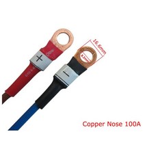 인산철 배터리 시동 충전기 1500W 14.6V 50A 빠른 12 V 40A 100A LiFePO4 4S 볼트 인산염 LFP 에너지 저장 RV UPS, Copper Nose 100A_14.6V 50A