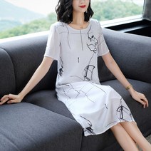 [당일발송]지패션 피카소 럭셔리 빅사이즈 원피스 데이트룩 하객룩 바캉스룩 77 88 99 110까지 미디원피스