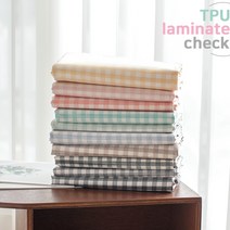 자투리 라미네이트 NEW워너비체크 택1, 라미네이트 NEW워너비체크 옐로우