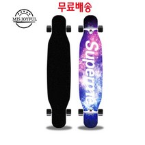 지산 롱보드 42 46인치 댄싱 입문용 초보 스케이트보드 BD301, LED발광바퀴, 21