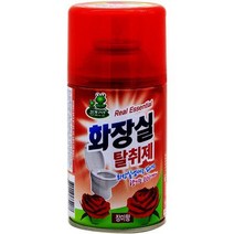 청개구리 리얼에센셜 화장실 탈취제 280ml-장미향, 단품, 1