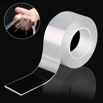 초초초강력 다용도 매직 투명 양면테이프30mmx3M / 못없이 착~붙어요!, 30mmx3M(1P)