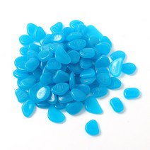 샤이닝 야광자갈 200p(블루) 정원 원예 조약돌